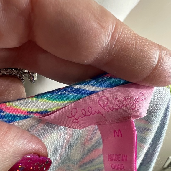 Lilly Pulitzer size medium upf 50 plus Tammy dress in guilty pleasure - Picture 8 of 8